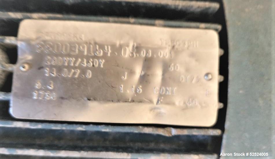 Used Watson-Marlow MasoSine Stainless Steel Sanitary Process Pump