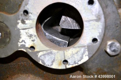 Used Rotary Gear  Pump Body Only, 316 Stainless Steel.  6" Flange inlet/outlet.
