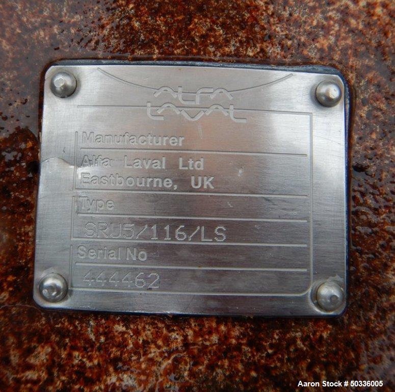 Used Alfa Laval Rotary Lobe Positive Displacement Pump, Model SRU5/116/LS