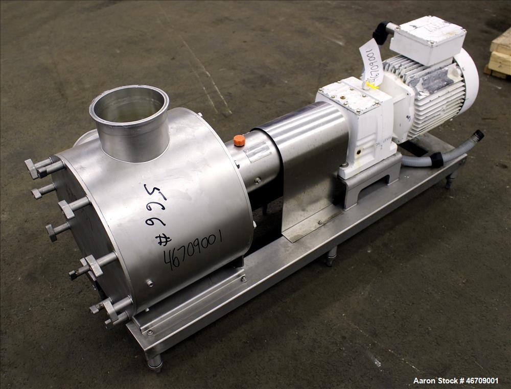 Used Sine Ecosine Sanitary Rotary Positive Displacement Pump