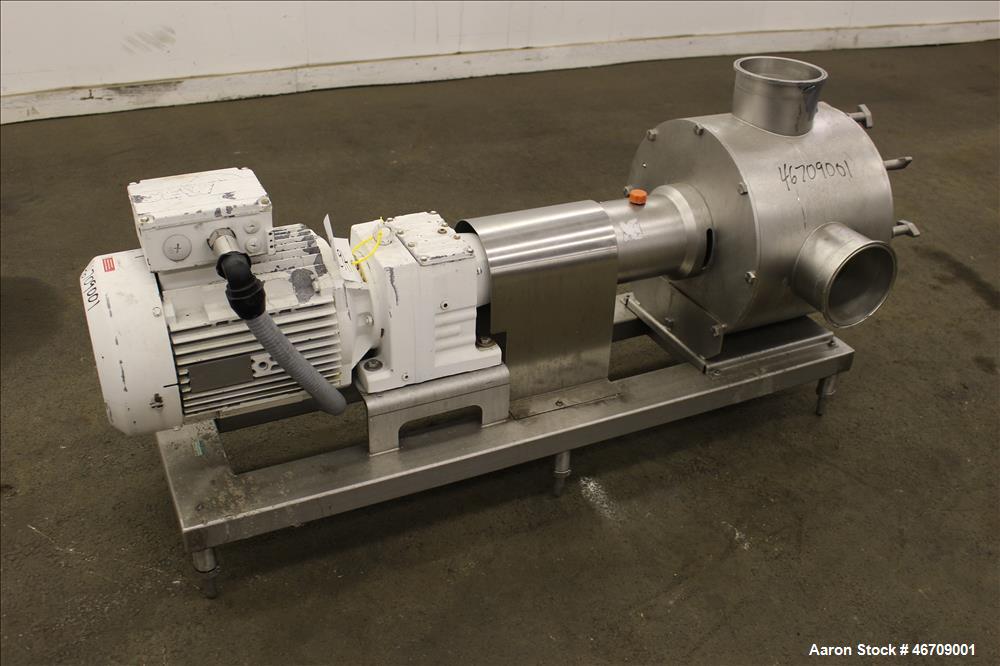 Used Sine Ecosine Sanitary Rotary Positive Displacement Pump