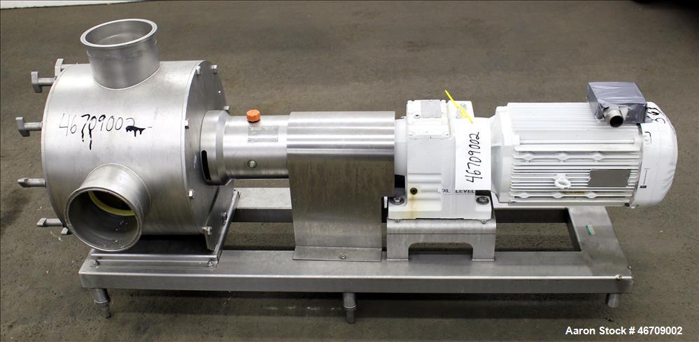 Used Sine Ecosine Sanitary Rotary Positive Displacement Pump