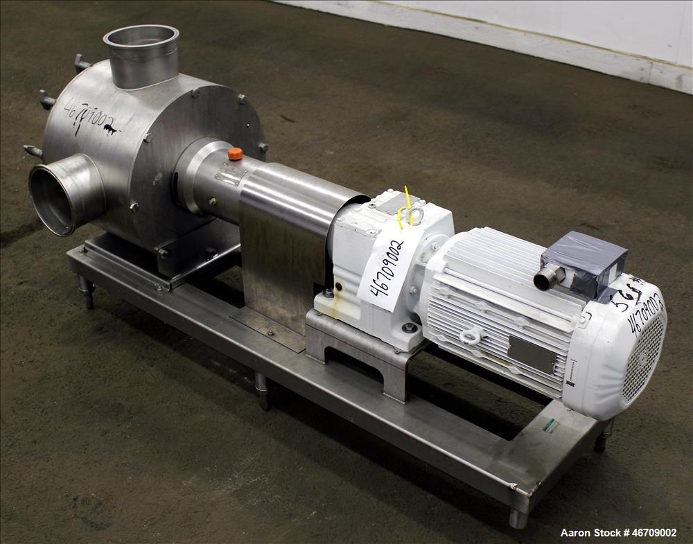 Used Sine Ecosine Sanitary Rotary Positive Displacement Pump