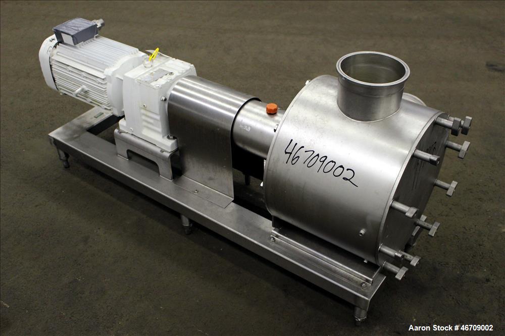 Used Sine Ecosine Sanitary Rotary Positive Displacement Pump