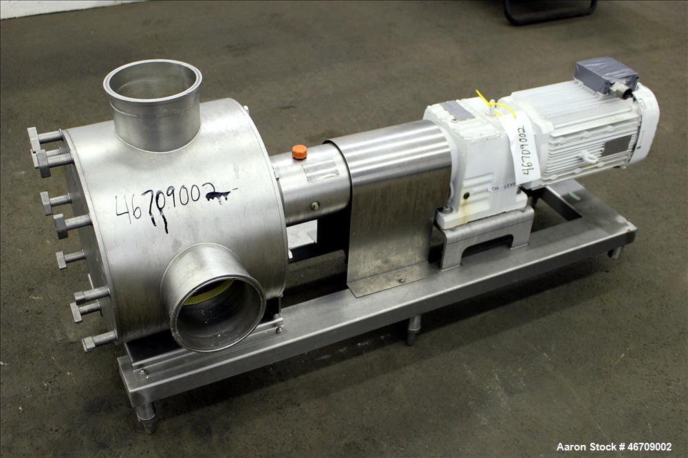 Used Sine Ecosine Sanitary Rotary Positive Displacement Pump