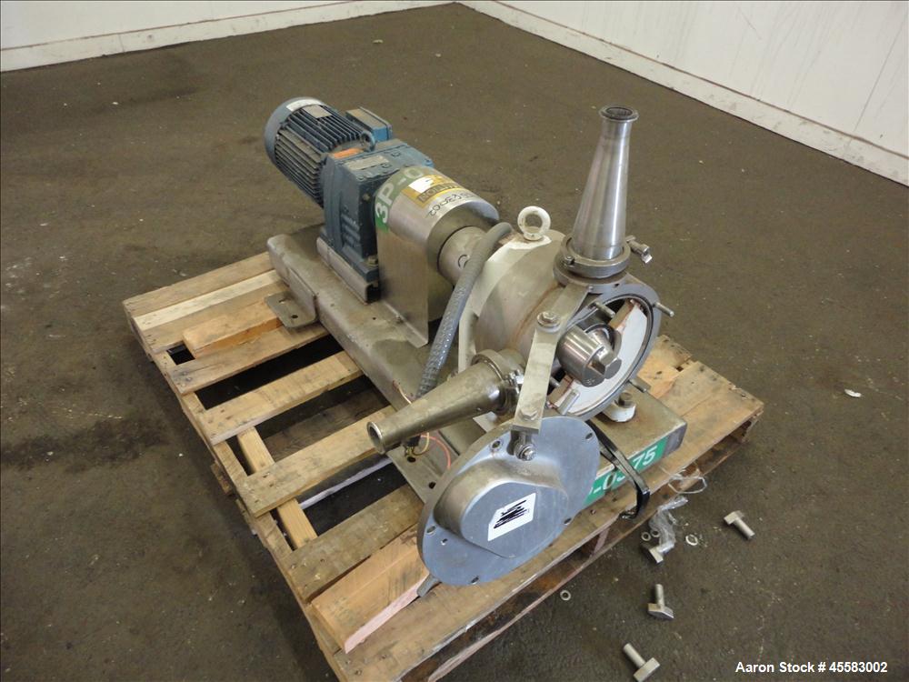 Used Stainless Steel SINE Sanitary Rotary Positive  Dispacement Pump