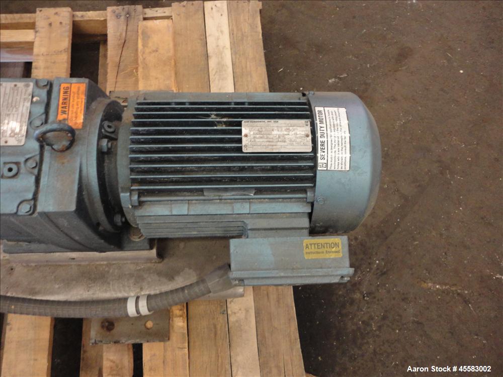 Used Stainless Steel SINE Sanitary Rotary Positive  Dispacement Pump