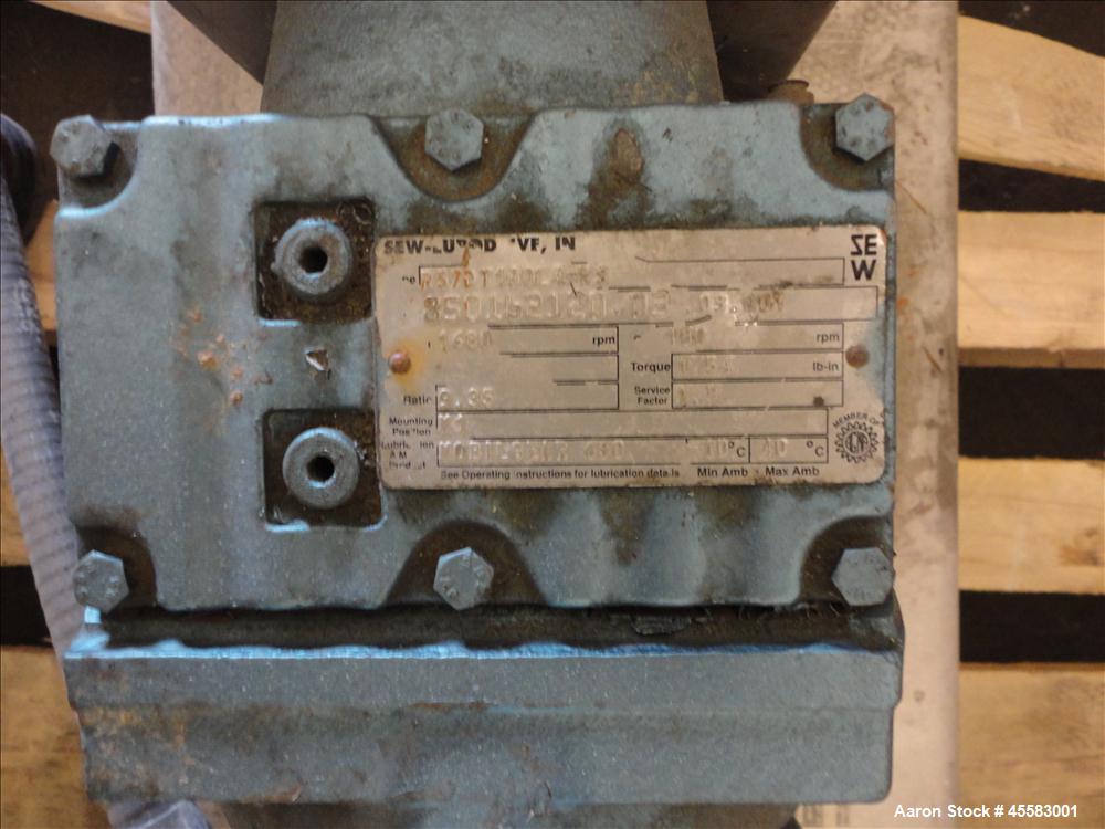 Used Stainless Steel Sine Sanitary Rotary Positive Displacement Pump