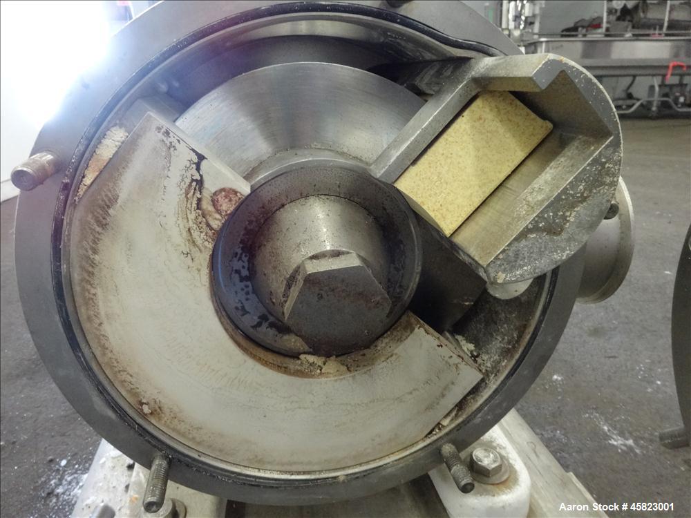 Used Sine Sanitary Rotary Positive Displacement Pump, Model MR-150