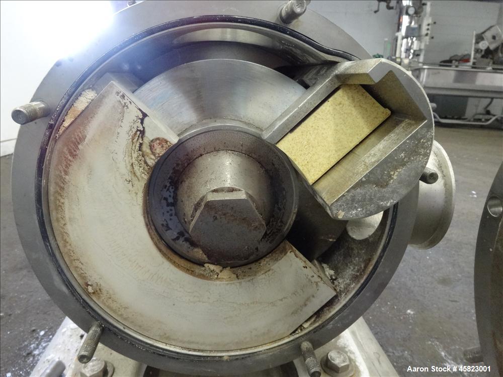 Used Sine Sanitary Rotary Positive Displacement Pump, Model MR-150