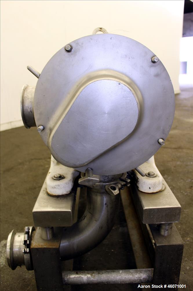 Used Sine Medium Duty Sanitary Rotary Positive Displacement Pump