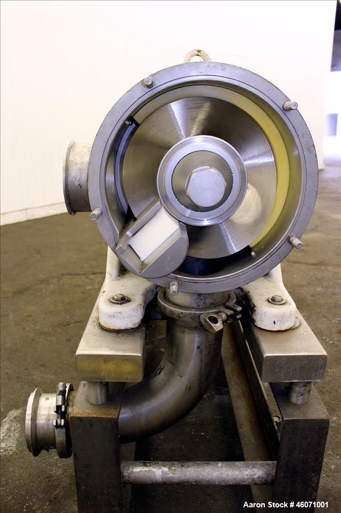 Used Sine Medium Duty Sanitary Rotary Positive Displacement Pump