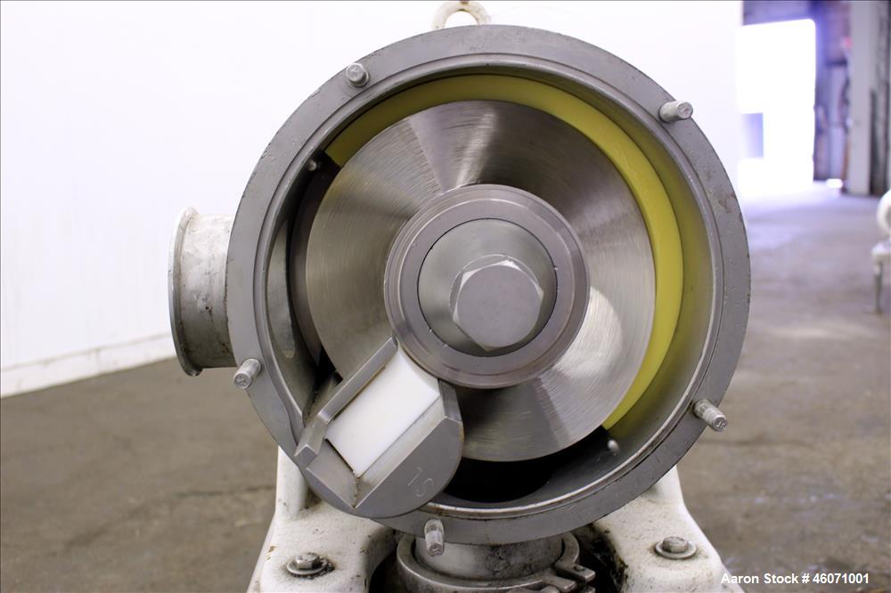 Used Sine Medium Duty Sanitary Rotary Positive Displacement Pump