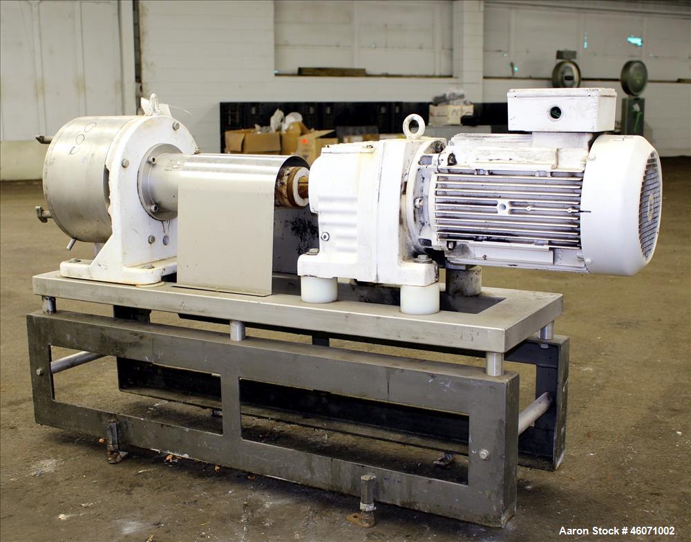 Used Sine Medium Duty Sanitary Rotary Positive Displacement Pump