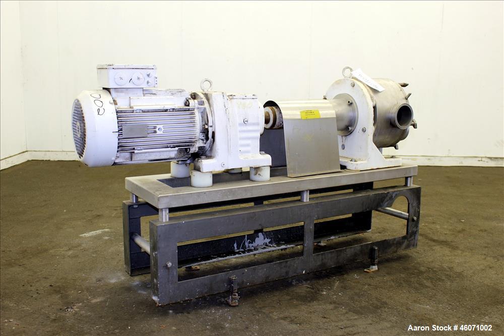 Used Sine Medium Duty Sanitary Rotary Positive Displacement Pump