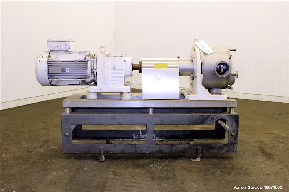 Used Sine Medium Duty Sanitary Rotary Positive Displacement Pump