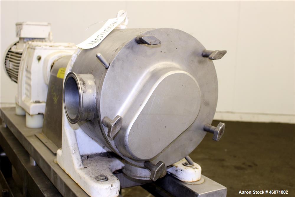 Used Sine Medium Duty Sanitary Rotary Positive Displacement Pump