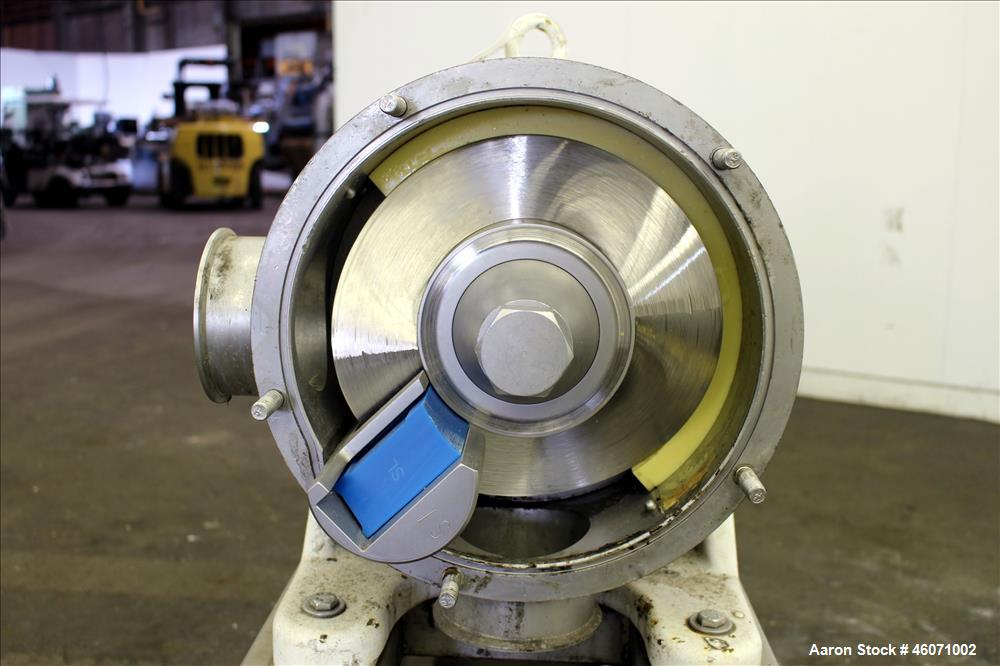 Used Sine Medium Duty Sanitary Rotary Positive Displacement Pump