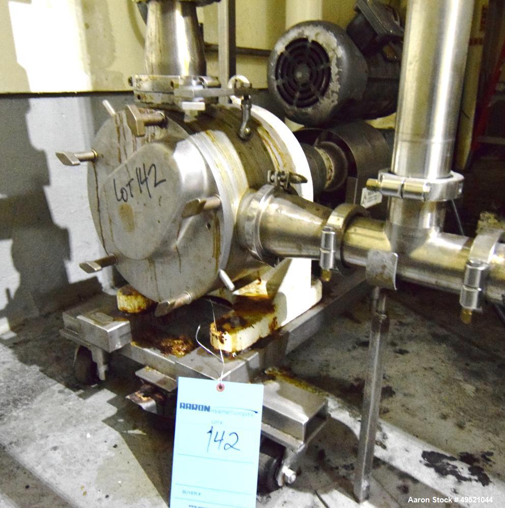 Used Sine Sanitary Rotary Positive Displacement Pump