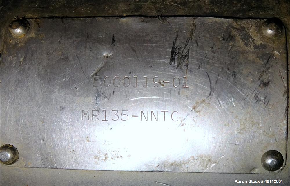 Used Sine Sanitary Rotary Positive Displacement Pump, Model MR135-NNTC, 316 Sta