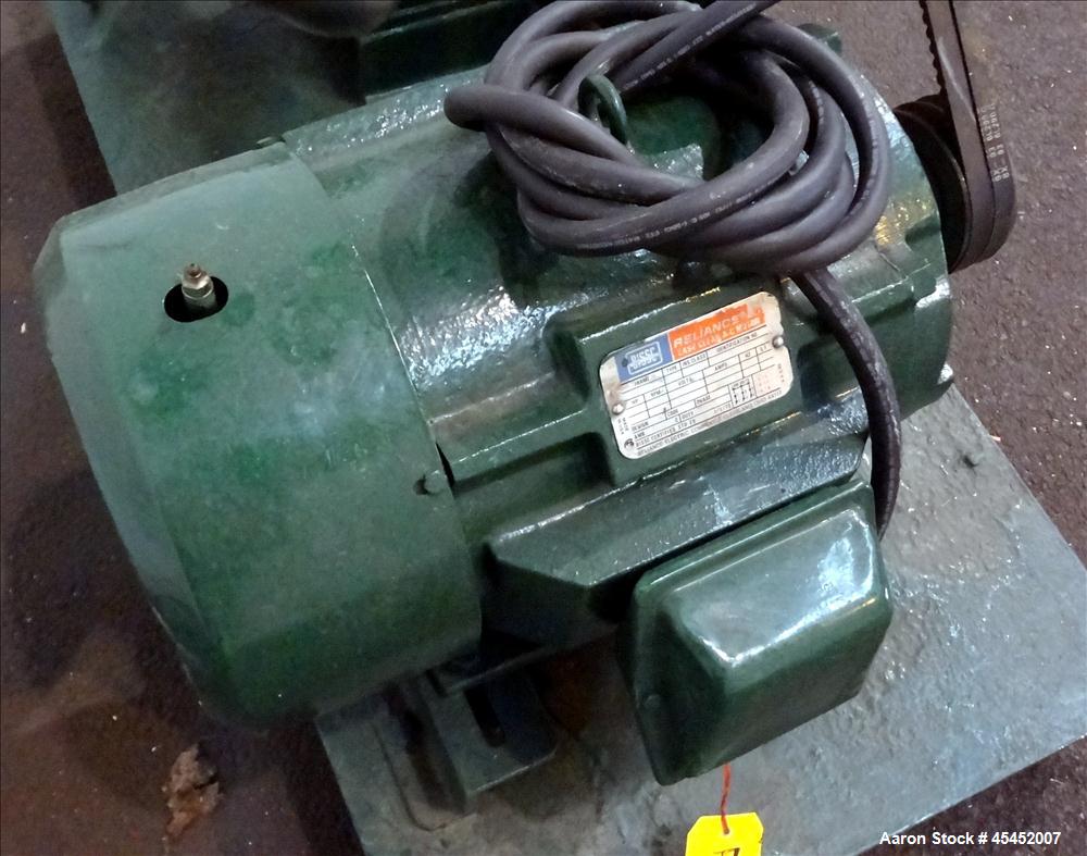 Used Stainless Steel Tri-Clover PR Series Positive Rotary Pump, Model PR125-3-U