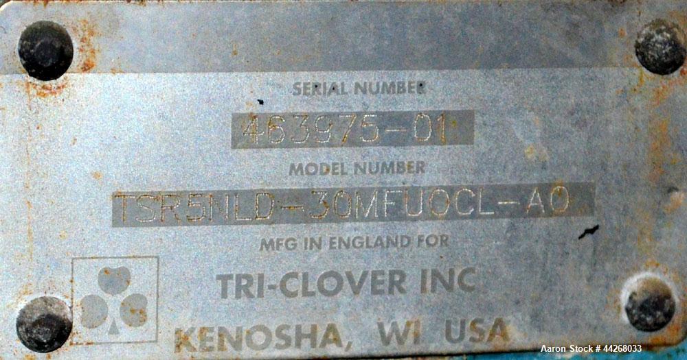 Used Triclover centrifugal pump, Model TSR5NLD-30MFUOCL-AO