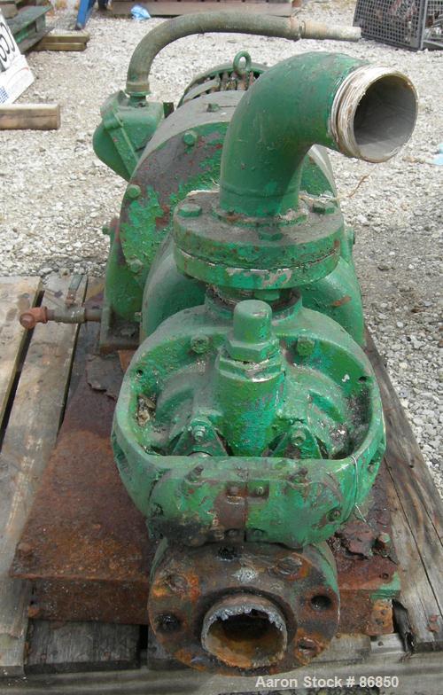 Used- Tuthill/Ulrich Rotary Positive Displacement Pump, Model 3A, 316 stainless steel. Approximate 66 gallons per minute cap...