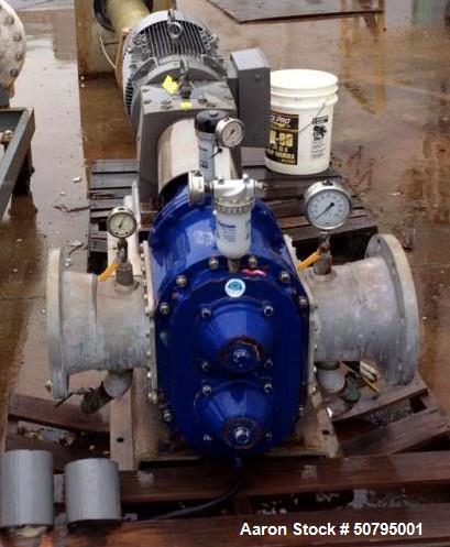 Used- Volgelsang Positive Displacement Rotary Lobe Pump