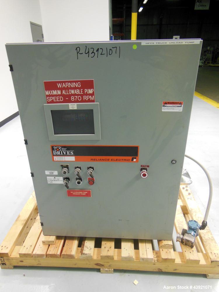 Used Stainless Steel Viking Duralobe Positive Displacement Pump, Model S3S