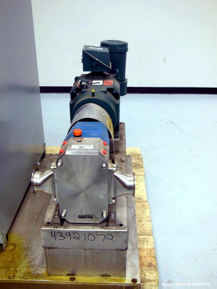 Used Stainless Steel Viking Duralobe Positive Displacement Pump, Model S3S