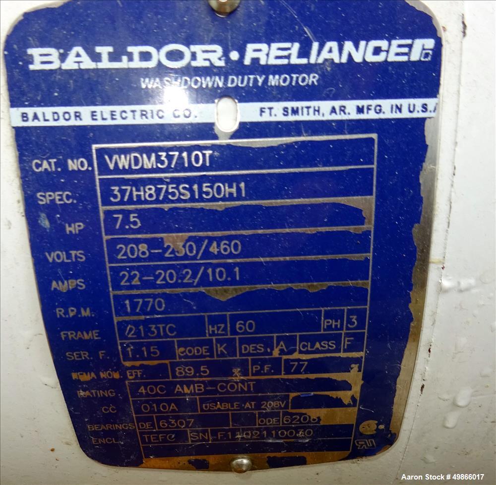 Used Watson Marlow Masosine Sine Rotary Positive Displacement Pump, Type MR 130