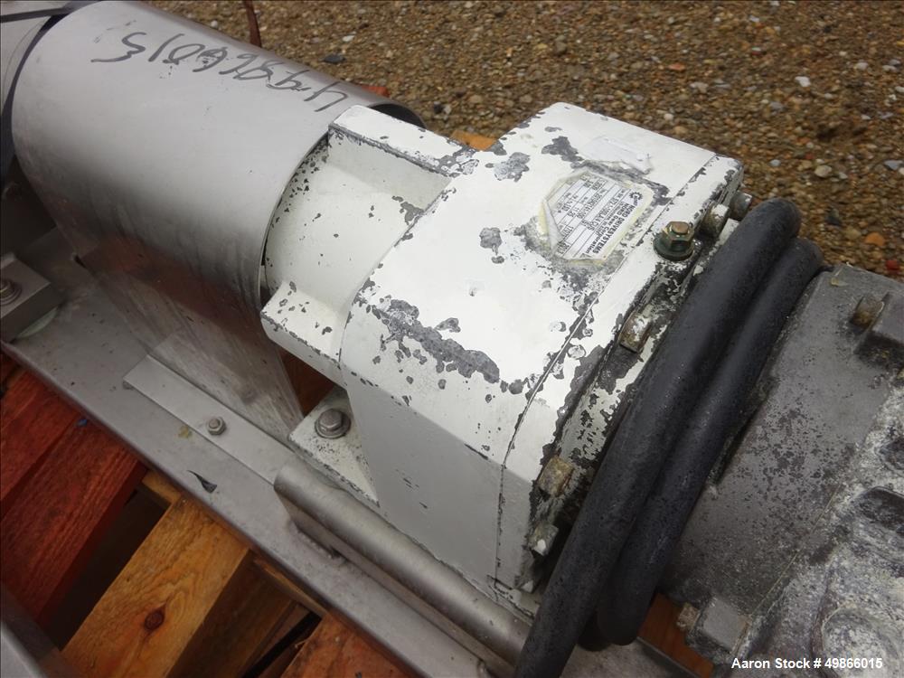 Used Watson Marlow Masosine Sine Rotary Positive Displacement Pump, Type MR 135