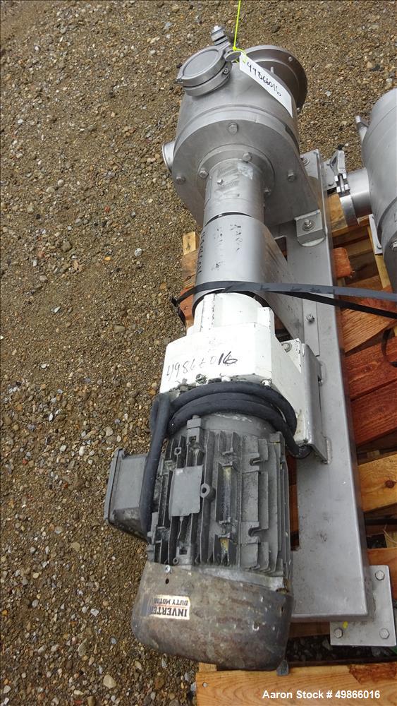 Used- Watson Marlow Masosine Sine Rotary Positive Displacement Pump, Type MR 135