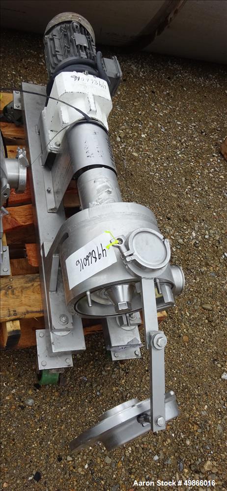 Used- Watson Marlow Masosine Sine Rotary Positive Displacement Pump, Type MR 135