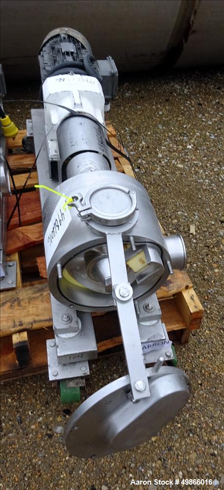 Used- Watson Marlow Masosine Sine Rotary Positive Displacement Pump, Type MR 135