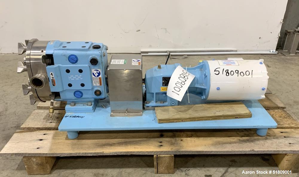 Waukesha Cherry Burrell U30 Positive Displacement Pump