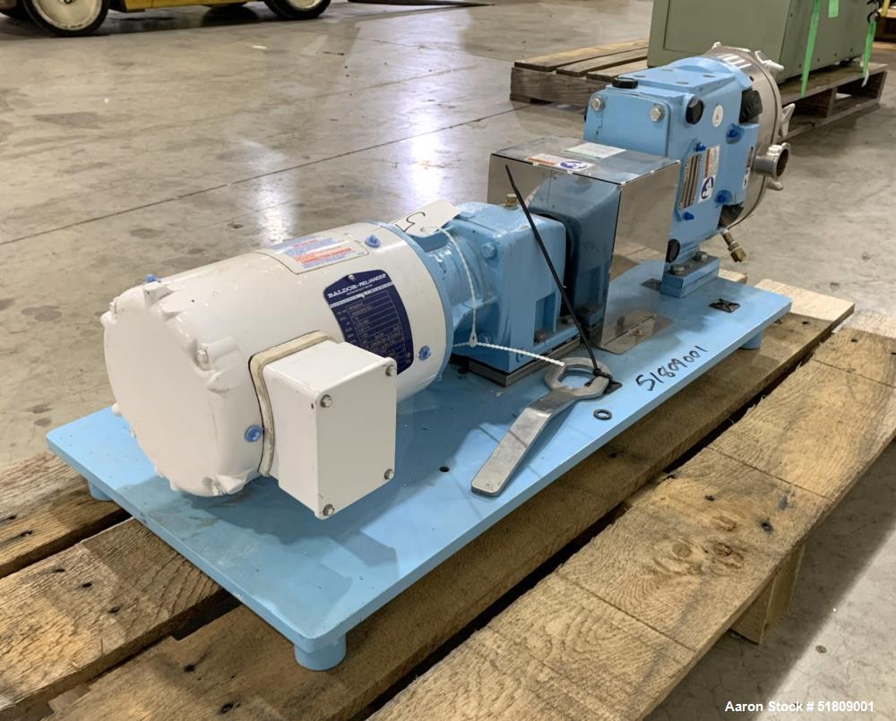 Waukesha Cherry Burrell U30 Positive Displacement Pump