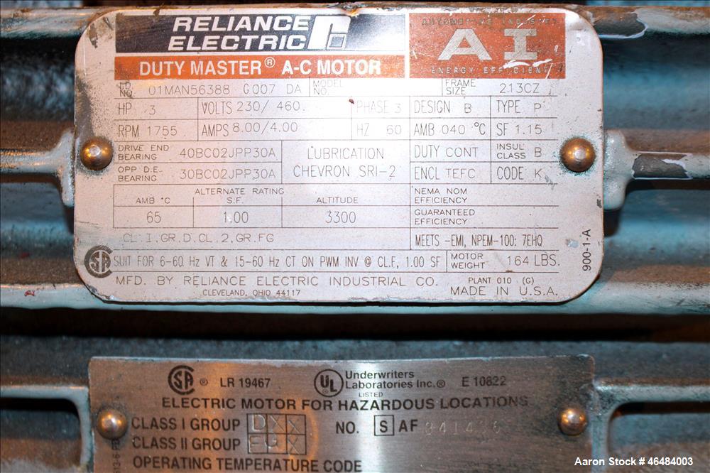 Used Waukesha Rotary Positive Displacement Pump, Model 030U2