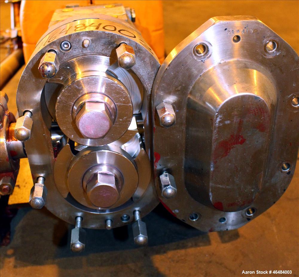 Used Waukesha Rotary Positive Displacement Pump, Model 030U2