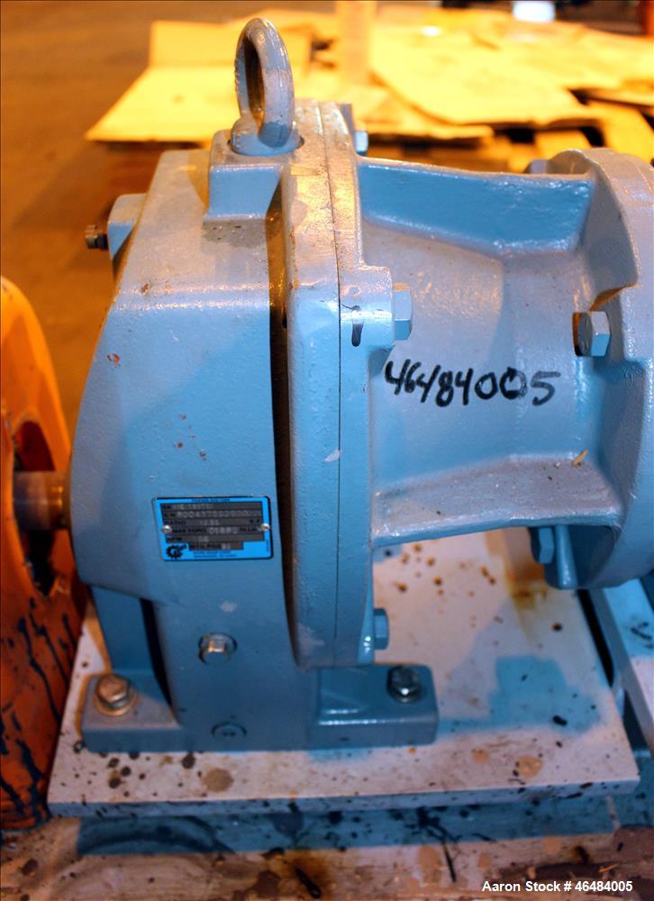 Used Waukesha Rotary Positive Displacement Pump, Model 030U2, 316 Stainless Steel. Approximately 36 gallons per minute at 250 psi maximum pressure at 600 rpm capacity, 0.060 gallon displacement per r...