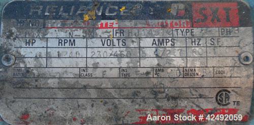 Used Waukesha Rotary Positive Displacement Pump, Model 030US-AP, 316 Stainless Steel. Approximately 36 gallons per minute at 100 psi at 600 rpm capacity, .06 gallon displacement per revolution. 1-1/2...