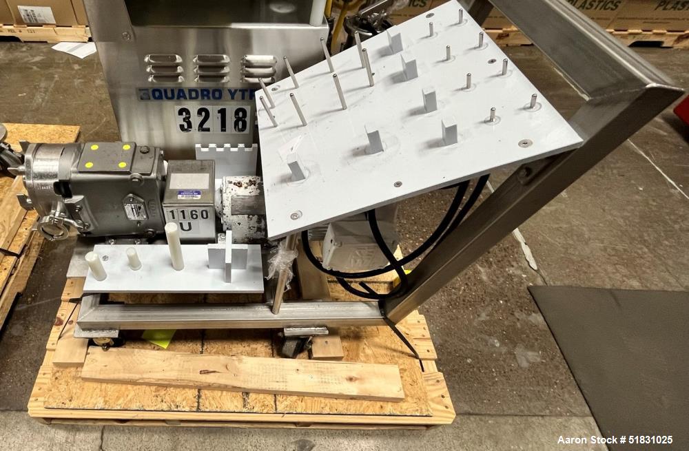Used Waukesha Stainless Steel Positive Displacement Pump, Model 030. S/N 176922-96.