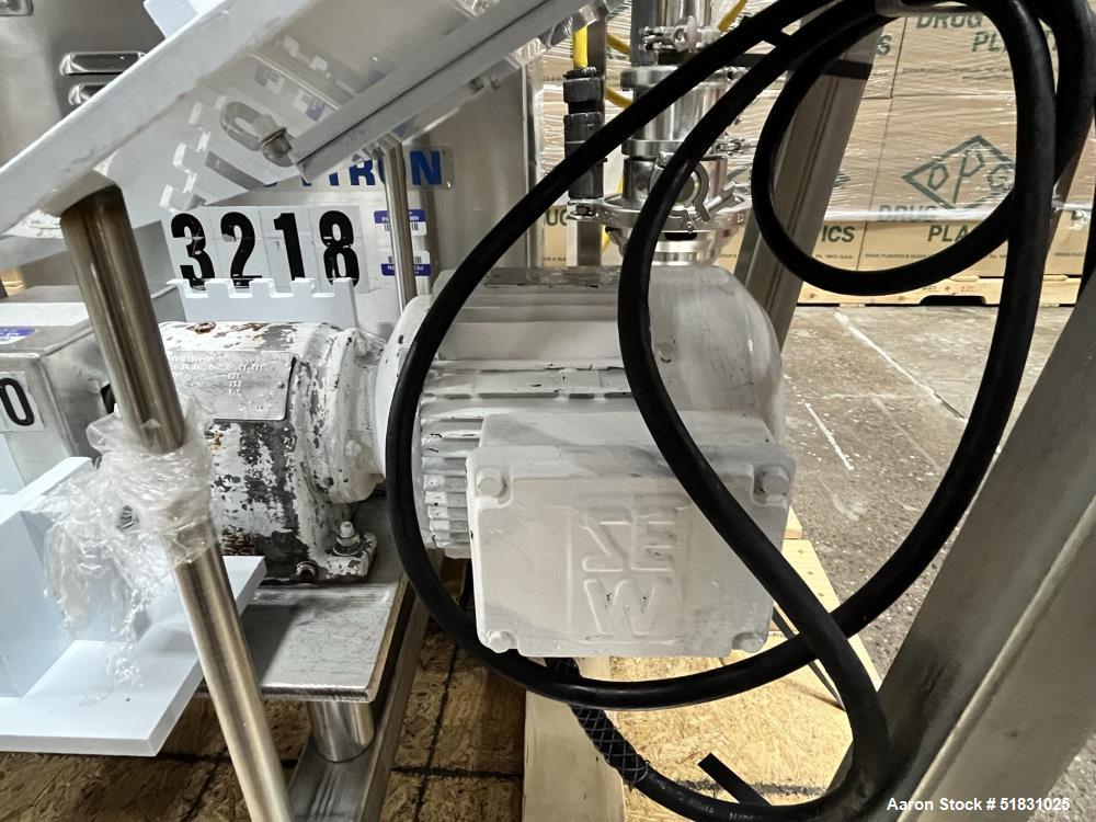 Used Waukesha Stainless Steel Positive Displacement Pump, Model 030. S/N 176922-96.