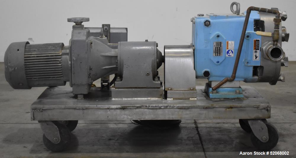 SPX Waukesha Cherry Burrell Positive Displacement Pump, Model 060 U1