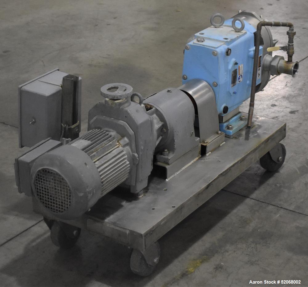 SPX Waukesha Cherry Burrell Positive Displacement Pump, Model 060 U1