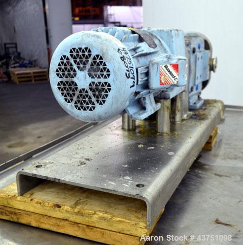 Used Stainless Steel Waukesha Universal Rotary Positive Displacement Pump, Mode