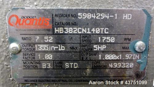 Used Stainless Steel Waukesha Universal Rotary Positive Displacement Pump, Model 060