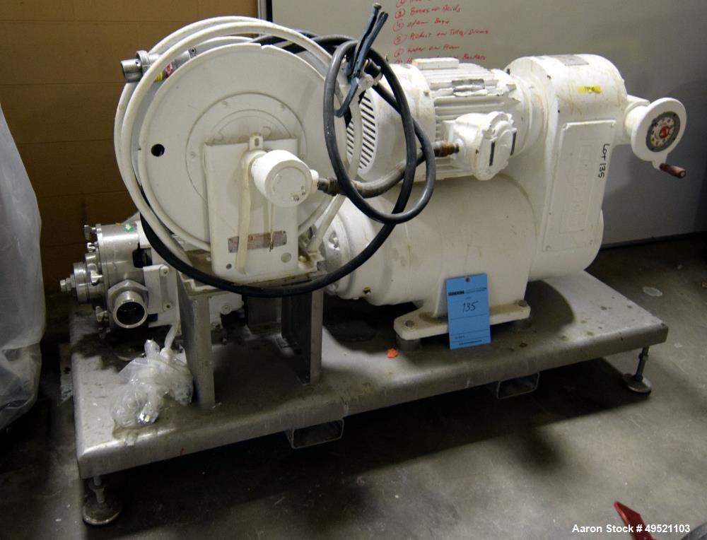 Used Waukesha Positive Displacement Pump, Model 130