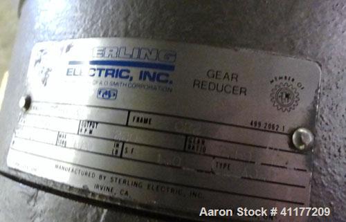 Used Waukesha Rotary Positive Displacement Pump, Model 15, 316 Stainless Steel. Approximately 9 gallons per minute at 200 psi at 700 rpm capacity, (.014) gallon displacement per revolution. 1-1/2" th...