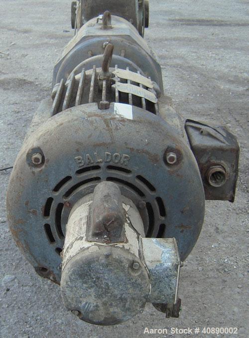 Used Stainless Steel Waukesha Positive Displacement Pump, model 220